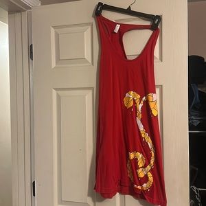 Seedless red dress size small